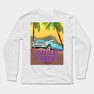 San Luis Obispo California Travel poster Long Sleeve T-Shirt